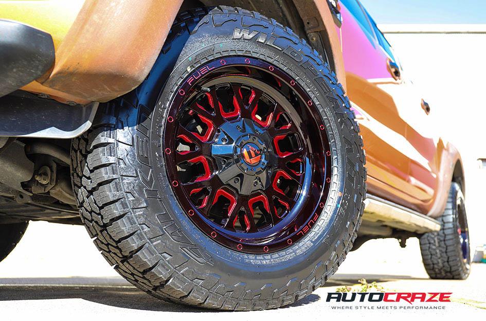 FORD-RANGER-STROKE-GLOSS-BLACK-W-CANDY-RED